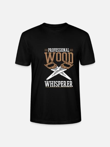 Carpenter, Carpenter, Carpenter - Stanley/Stella CRAFTER Unisex Organic T-Shirt - black