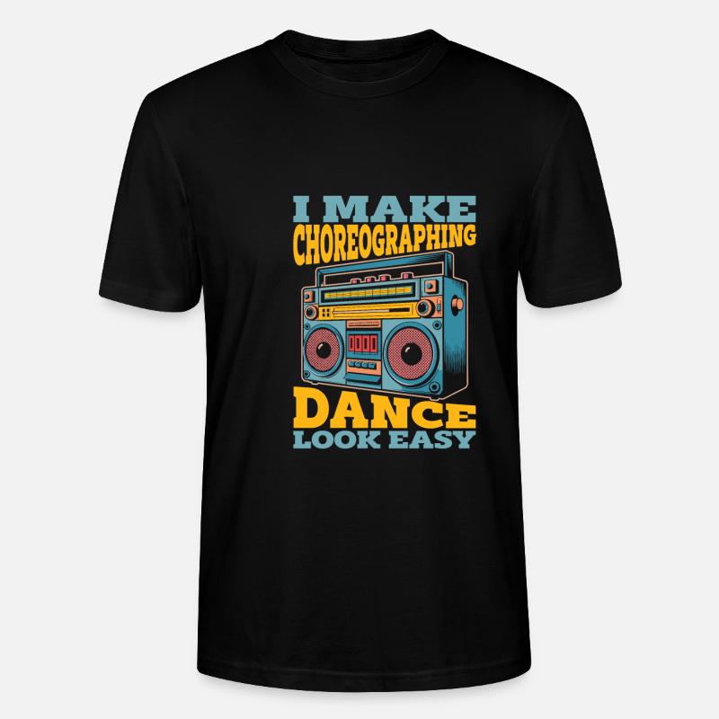 Choreograf - Stanley/Stella Unisex Bio-T-Shirt CRAFTER - Schwarz