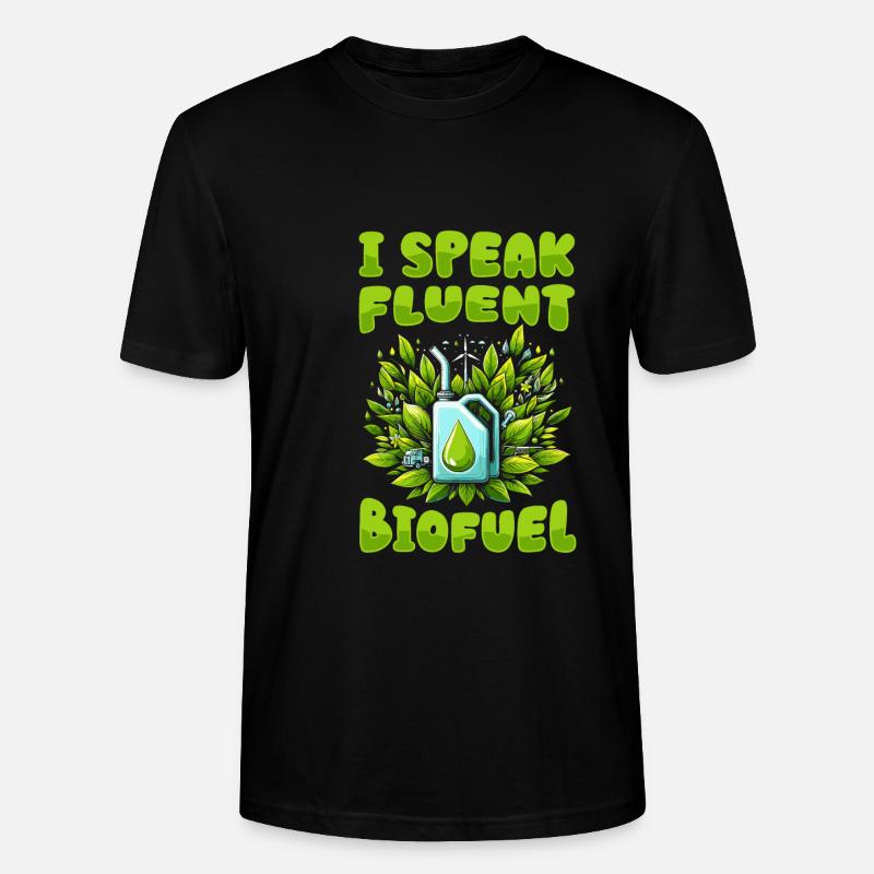 Biokraftstofftechniker - Stanley/Stella Unisex Bio-T-Shirt CRAFTER - Schwarz
