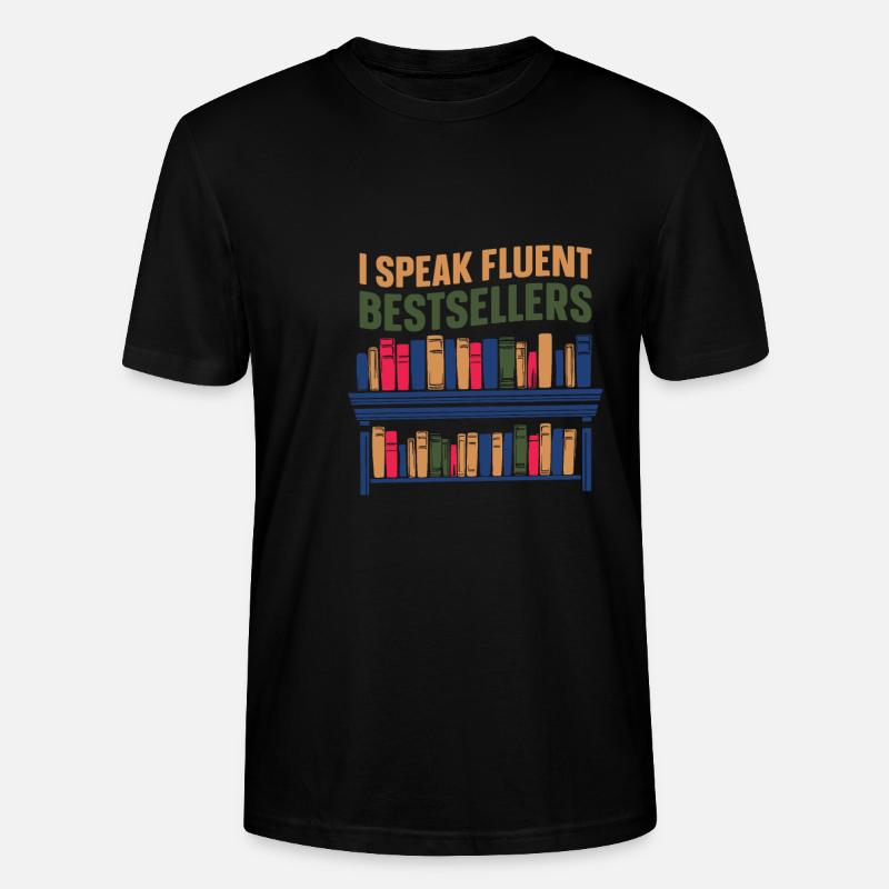 Buchhändler - Stanley/Stella Unisex Bio-T-Shirt CRAFTER - Schwarz