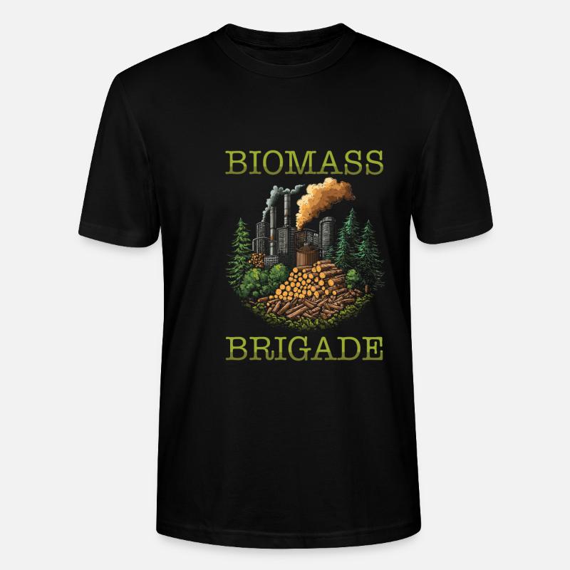 Équipe de techniciens en biomasse - T-shirt bio CRAFTER Stanley Stella Unisexe - noir