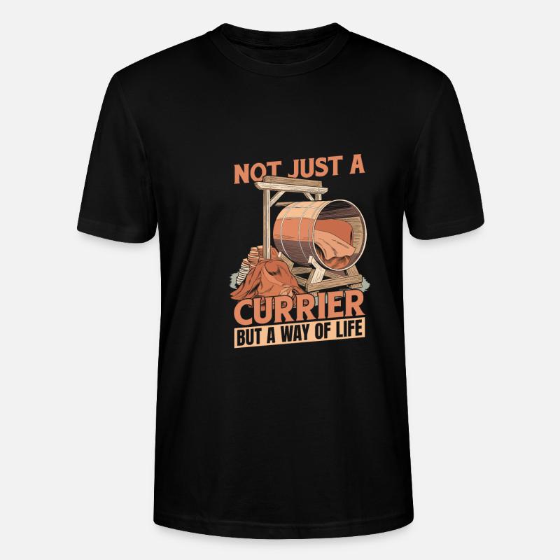 Currier - Stanley/Stella Unisex Bio-T-Shirt CRAFTER - Schwarz