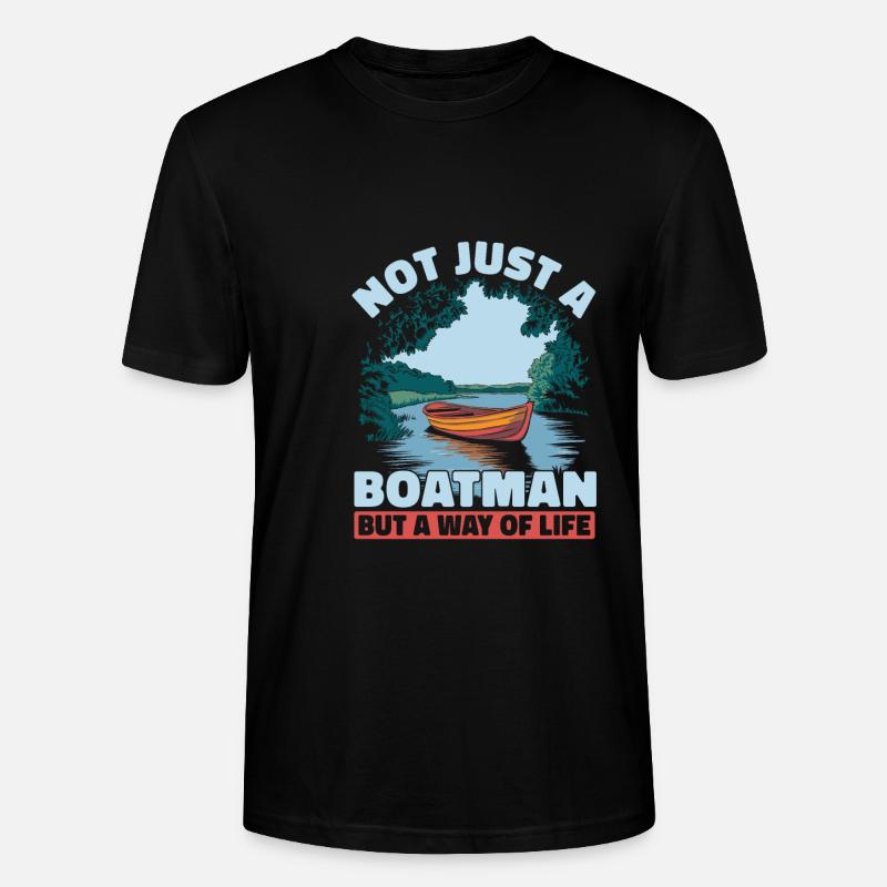 Bootsmann - Stanley/Stella Unisex Bio-T-Shirt CRAFTER - Schwarz