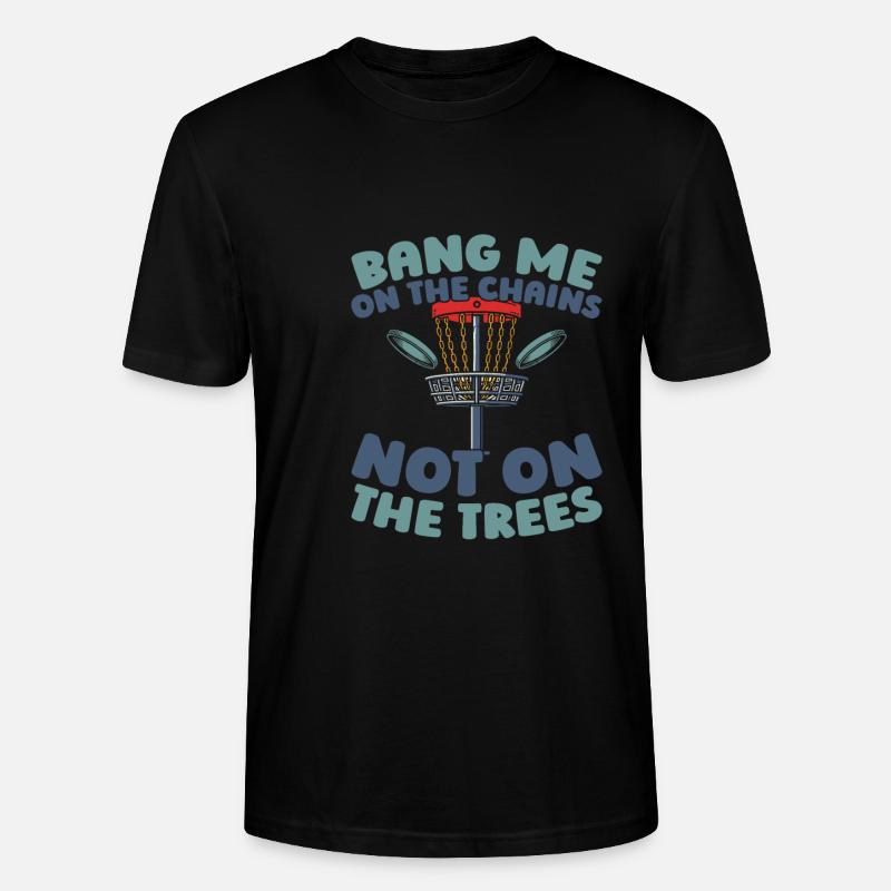 Frisbee Golf Disc Golf - T-shirt bio CRAFTER Stanley Stella Unisexe - noir