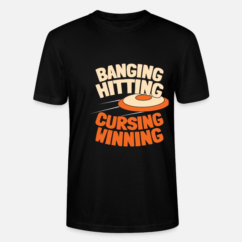 Frisbee Golf Disc Golf - T-shirt bio CRAFTER Stanley Stella Unisexe - noir