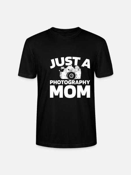 Photographer Photography Camera - Stanley/Stella CRAFTER Unisex Organic T-Shirt - black