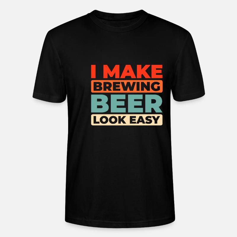 Constructeur - T-shirt bio CRAFTER Stanley Stella Unisexe - noir