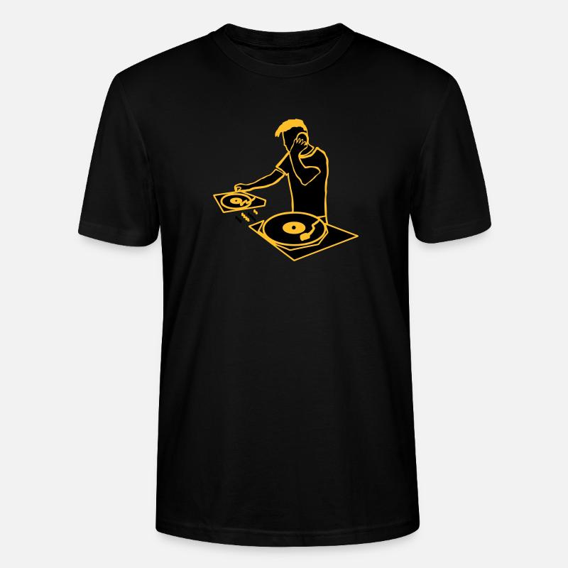 dj_2 - Stanley/Stella Unisex Bio-T-Shirt CRAFTER - Schwarz