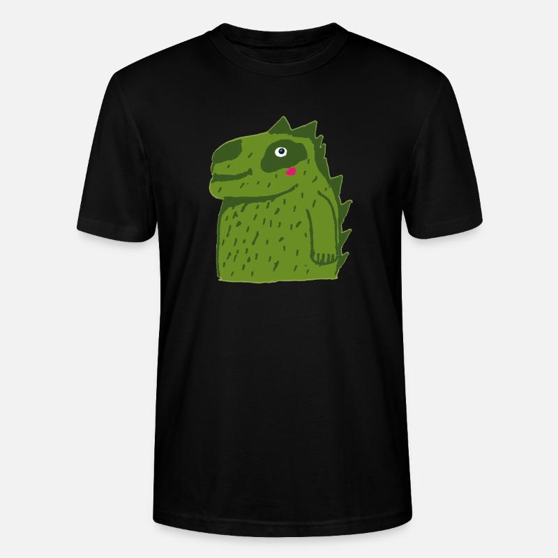 Drachen - Stanley/Stella Unisex Bio-T-Shirt CRAFTER - Schwarz