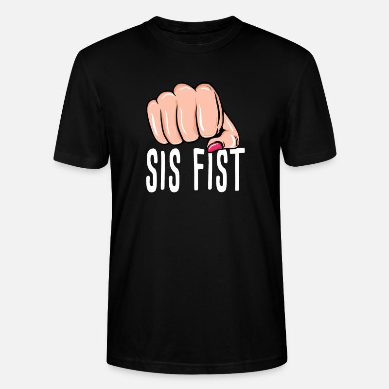 Faust - Schwester Faust - Box - Boxen - Stanley/Stella Unisex Bio-T-Shirt CRAFTER - Schwarz
