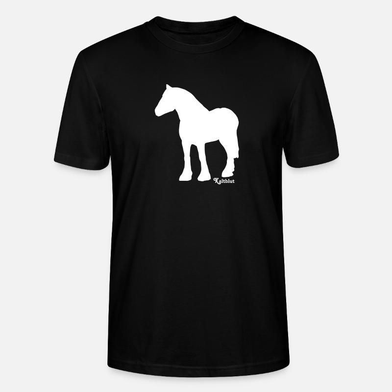 schimmel-kaltblut - Stanley/Stella Unisex Bio-T-Shirt CRAFTER - Schwarz