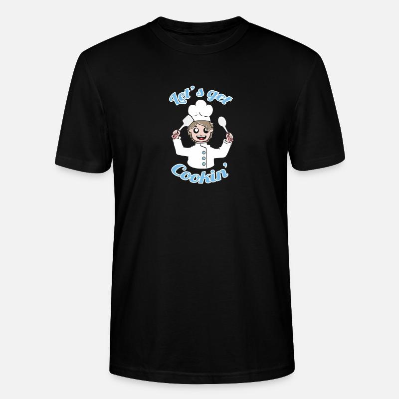 Lass uns kochen! - Stanley/Stella Unisex Bio-T-Shirt CRAFTER - Schwarz