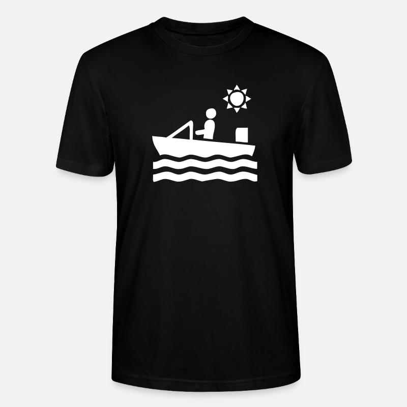 Boot Fahrer - Stanley/Stella Unisex Bio-T-Shirt CRAFTER - Schwarz