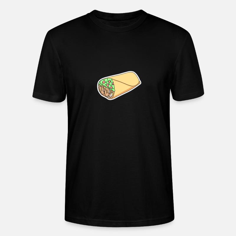 Conception d’autocollants Taco Wrap - T-shirt bio CRAFTER Stanley Stella Unisexe - noir