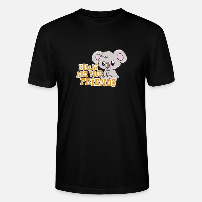 Koala - Stanley/Stella Unisex Bio-T-Shirt CRAFTER - Schwarz