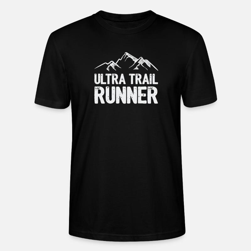 Ultra Trail Runner - Stanley/Stella Unisex Bio-T-Shirt CRAFTER - Schwarz