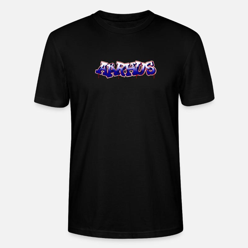 AARHUS - Stanley/Stella Unisex Bio-T-Shirt CRAFTER - Schwarz