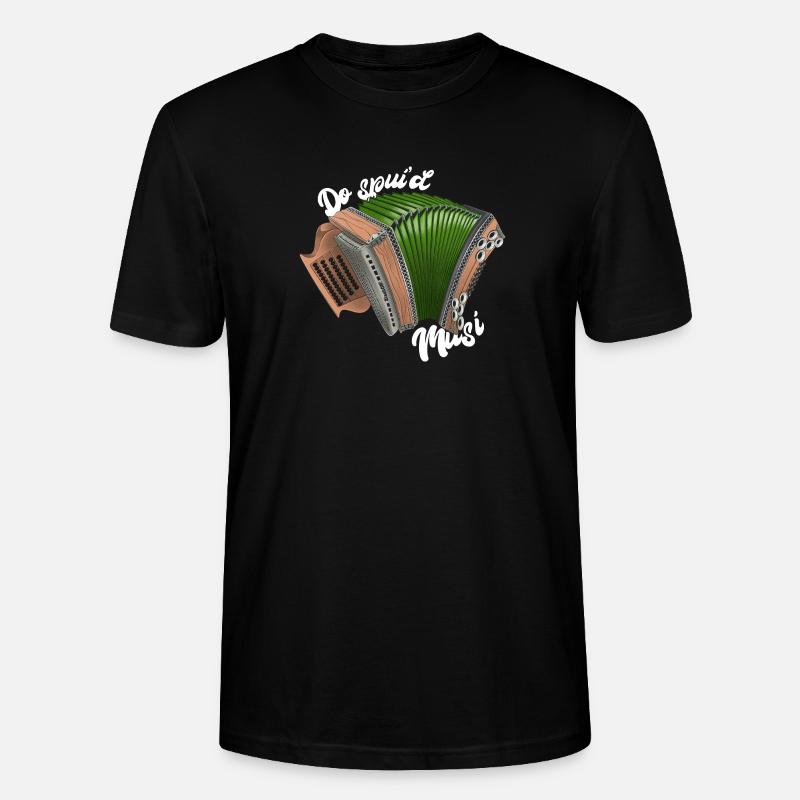 Do spui'd Musi // hell | ZiachON! - Stanley/Stella Unisex Bio-T-Shirt CRAFTER - Schwarz