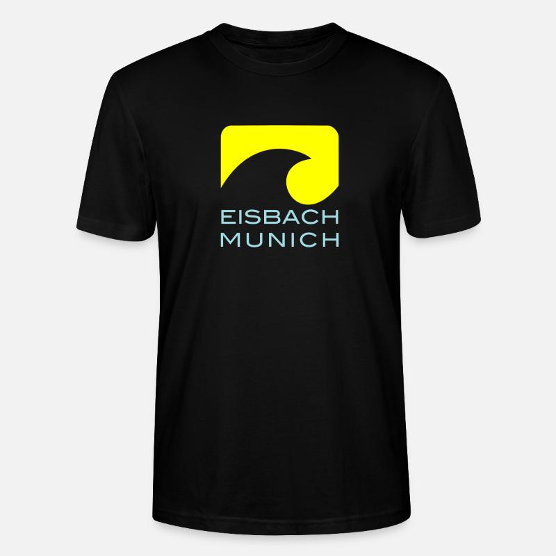Munich Eisbach - Stanley/Stella Unisex Bio-T-Shirt CRAFTER - Schwarz