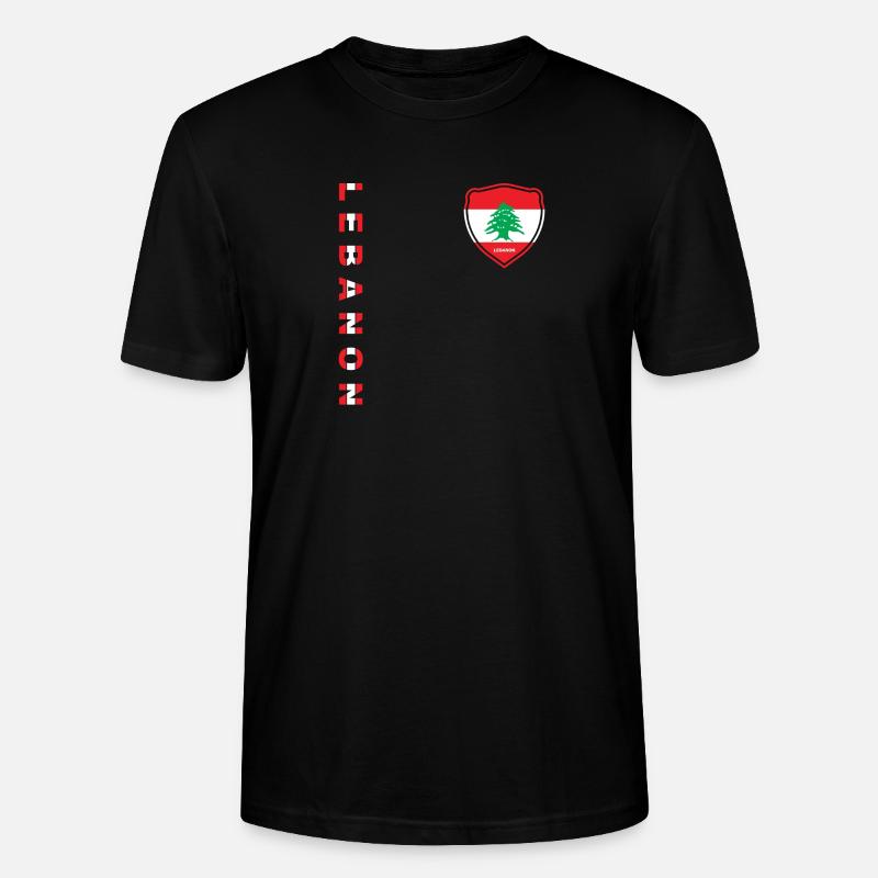 Libanon Beirut Libanese Libanesin Libanesisch LBN - Stanley/Stella Unisex Bio-T-Shirt CRAFTER - Schwarz