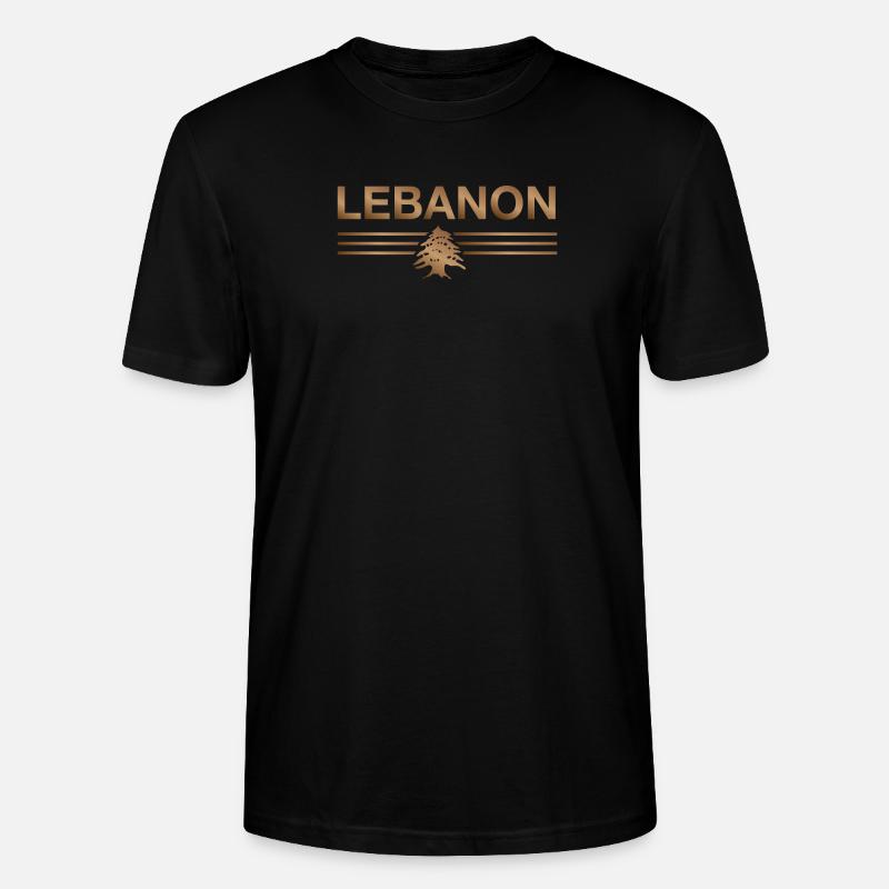 Libanon Beirut Libanese Libanesin Libanesisch LBN - Stanley/Stella Unisex Bio-T-Shirt CRAFTER - Schwarz