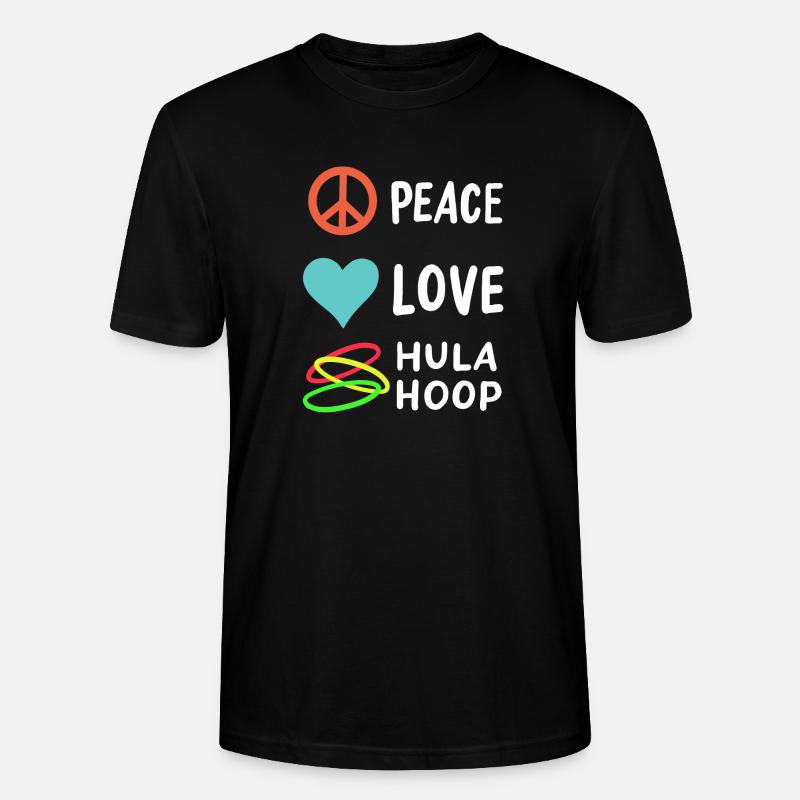 Hulahoop - T-shirt bio CRAFTER Stanley Stella Unisexe - noir