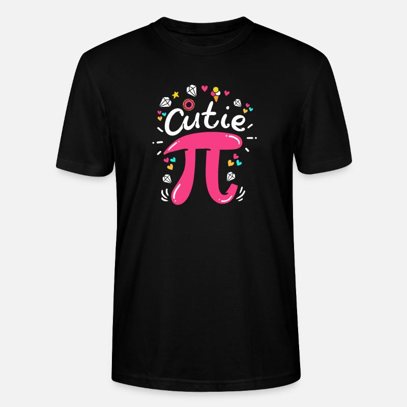 Pi day Pi math - Stanley/Stella CRAFTER Unisex Organic T-Shirt - black