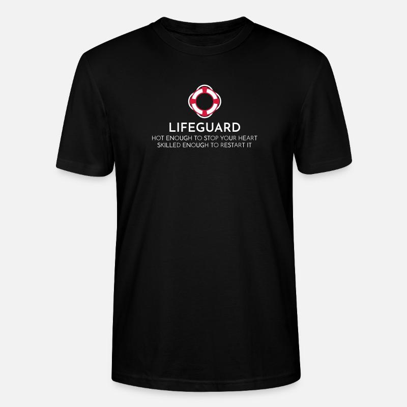 lifeguard - T-shirt bio CRAFTER Stanley Stella Unisexe - noir