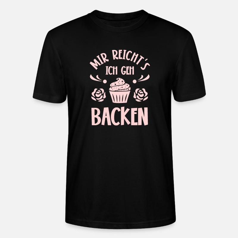 Backen Bäcker Bäckerin - Stanley/Stella Unisex Bio-T-Shirt CRAFTER - Schwarz