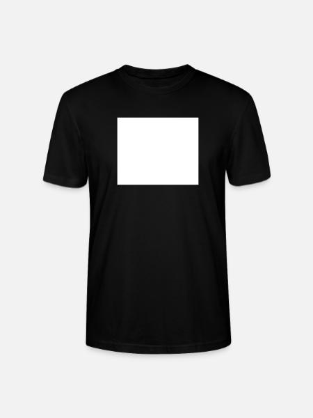 Quatrat in white - Stanley/Stella CRAFTER Unisex Organic T-Shirt - black