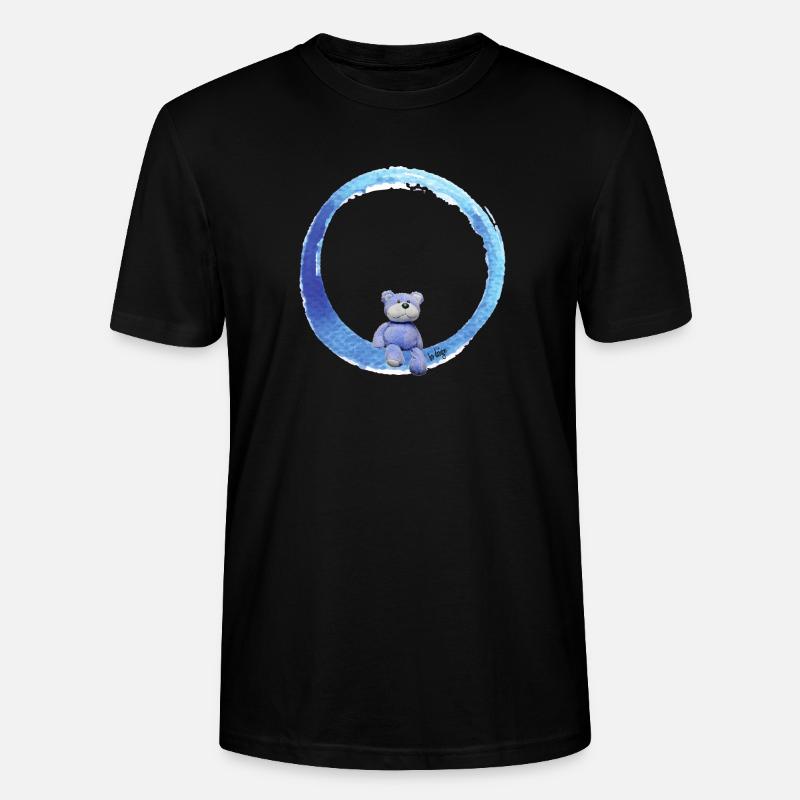 Peluche - T-shirt bio CRAFTER Stanley Stella Unisexe - noir