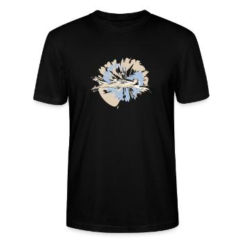 Valentine's Day swimmers in competition - Stanley/Stella CRAFTER Unisex Organic T-Shirt - black - Front - Alina (178cm) & Michal (187cm)