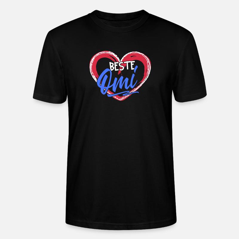 Großmama Glückwunsc Statement Beste Oma Großmutter - Stanley/Stella Unisex Bio-T-Shirt CRAFTER - Schwarz