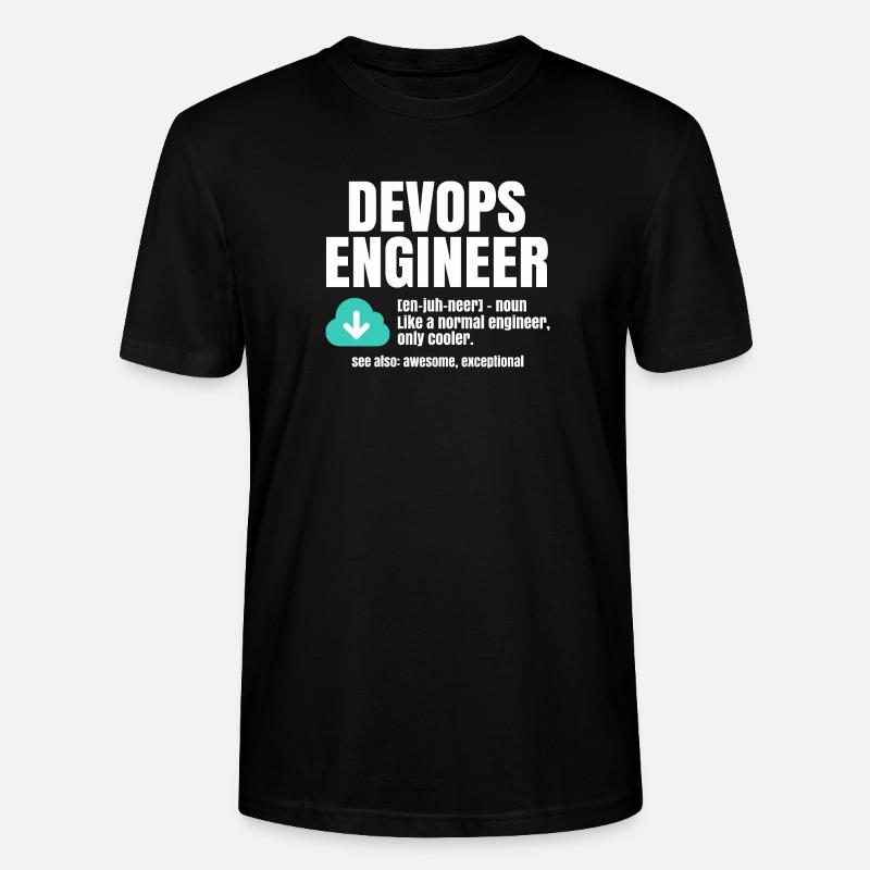 Devops-Ingenieur - Stanley/Stella Unisex Bio-T-Shirt CRAFTER - Schwarz