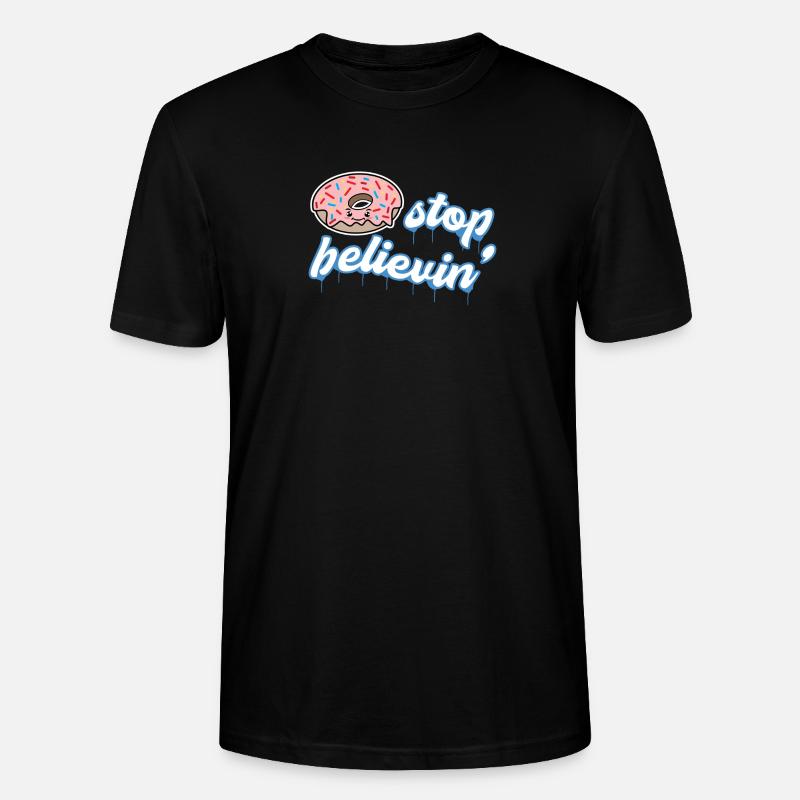 Snacking Donut Sweets Statement Dessert - T-shirt bio CRAFTER Stanley Stella Unisexe - noir