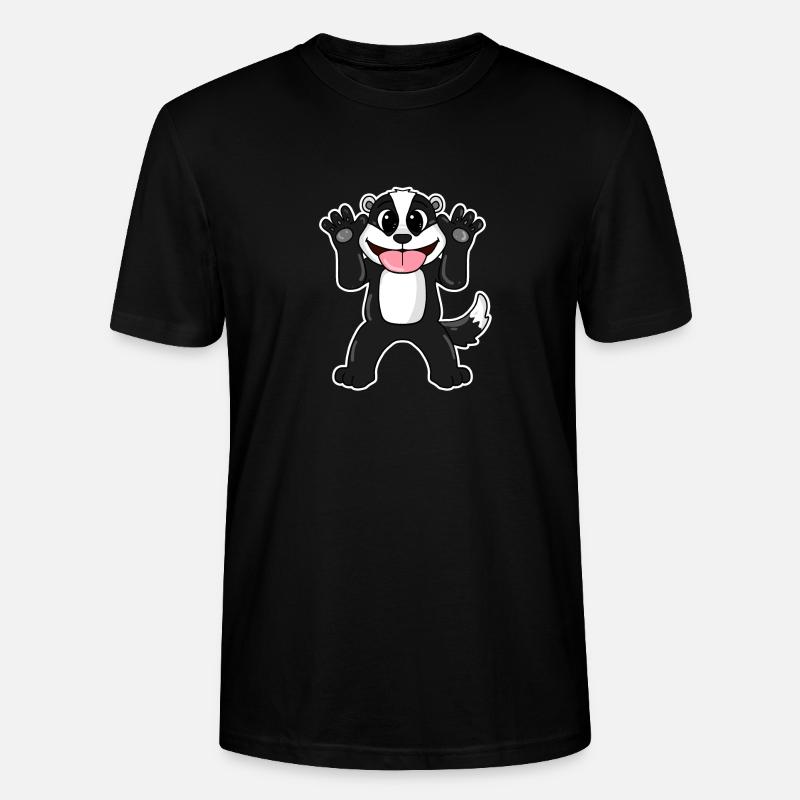 grevling grevling - Stanley/Stella CRAFTER unisex økologisk T-skjorte - svart