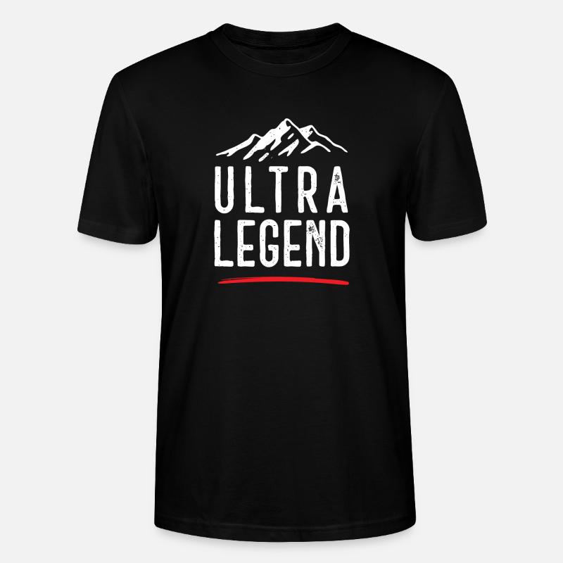 Ultra Legende - Stanley/Stella Unisex Bio-T-Shirt CRAFTER - Schwarz