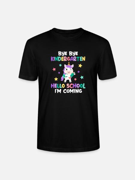 Schule 1. Klasse Einschulung - Stanley/Stella Unisex Bio-T-Shirt CRAFTER - Schwarz