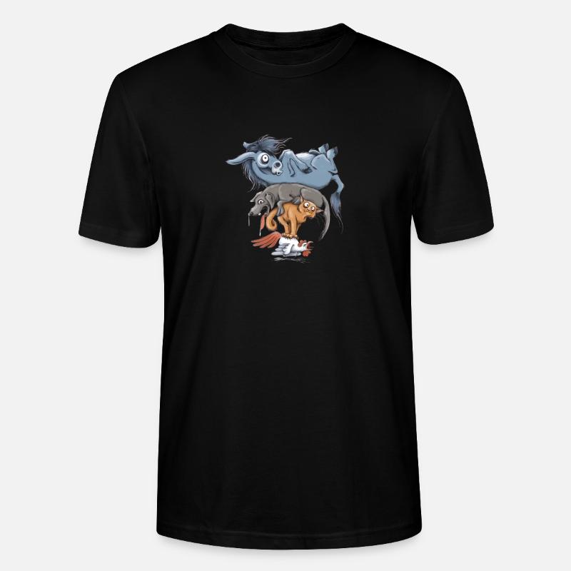 Worth A Try - Stanley/Stella Unisex Bio-T-Shirt CRAFTER - Schwarz