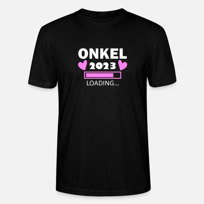 Onkel Loading 2023 - Stanley/Stella Unisex Bio-T-Shirt CRAFTER - Schwarz