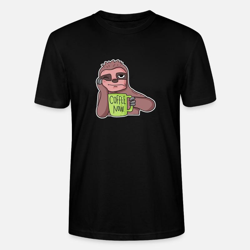 Fauler Mitarbeiter - Stanley/Stella Unisex Bio-T-Shirt CRAFTER - Schwarz