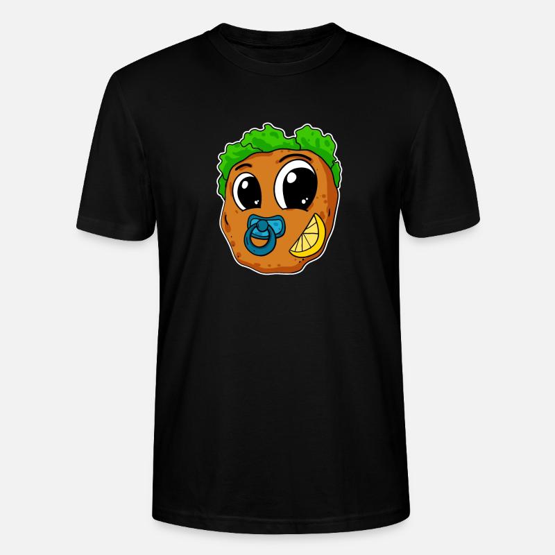 Bébé Schnitzel - T-shirt bio CRAFTER Stanley Stella Unisexe - noir