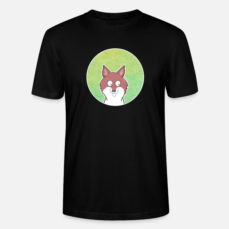 Fuchs - Stanley/Stella Unisex Bio-T-Shirt CRAFTER - Schwarz