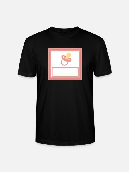 Personalize your own baby template - Stanley/Stella CRAFTER Unisex Organic T-Shirt - black