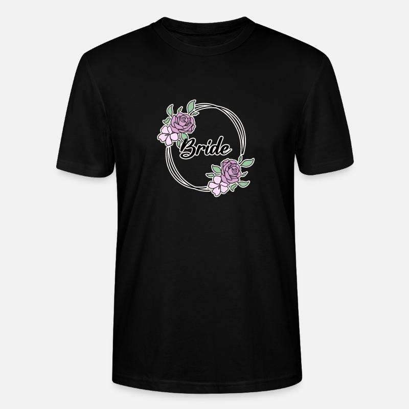 Braut - Stanley/Stella Unisex Bio-T-Shirt CRAFTER - Schwarz