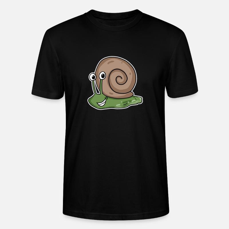 Escargot - T-shirt bio CRAFTER Stanley Stella Unisexe - noir