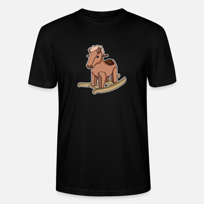 Cheval - T-shirt bio CRAFTER Stanley Stella Unisexe - noir