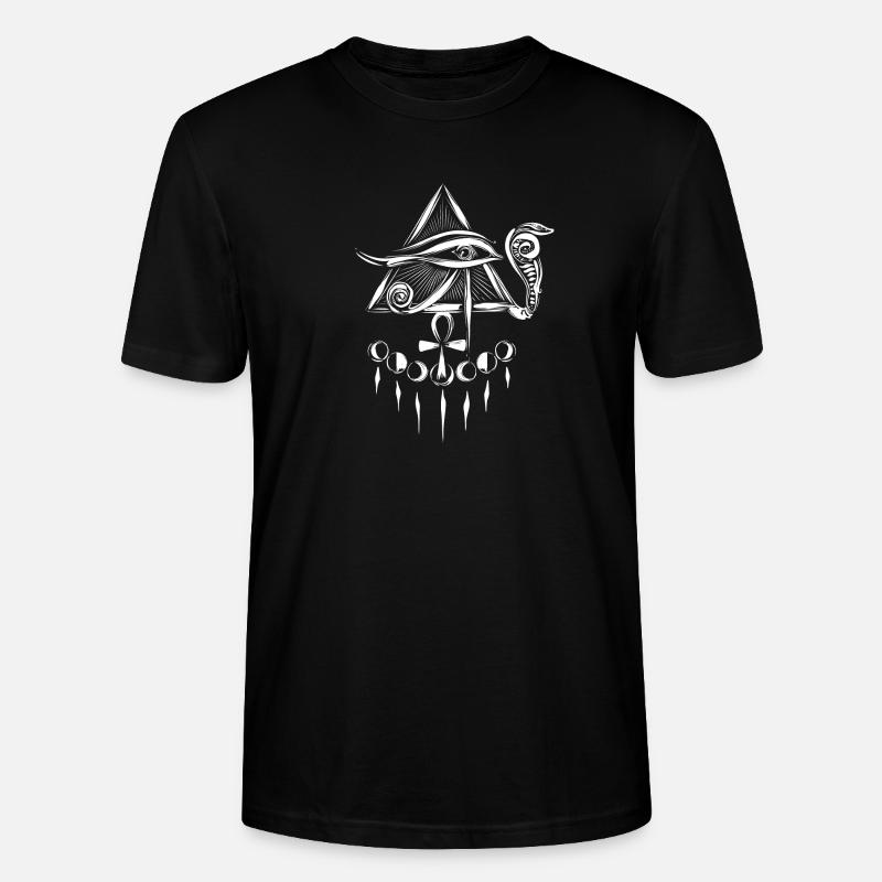 Oeil d’Horus Œil d’Horus - T-shirt bio CRAFTER Stanley Stella Unisexe - noir
