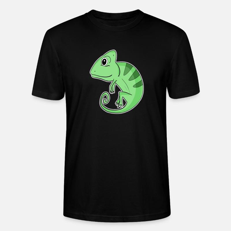Caméléons Caméléon - T-shirt bio CRAFTER Stanley Stella Unisexe - noir