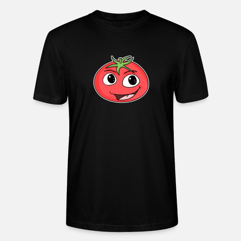 Tomate - T-shirt bio CRAFTER Stanley Stella Unisexe - noir